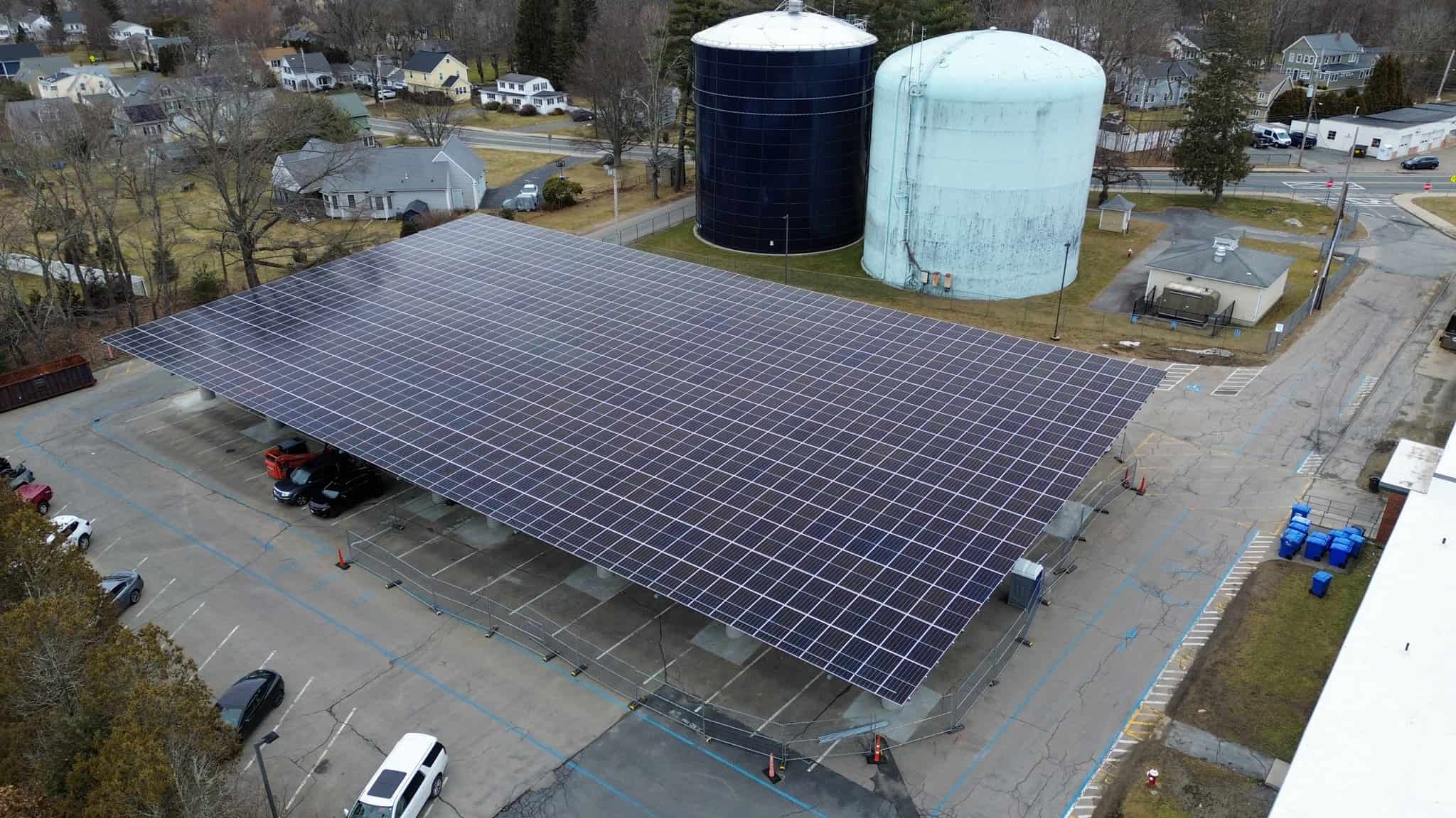 Hopkinton Middle School Solar Mounts LLC